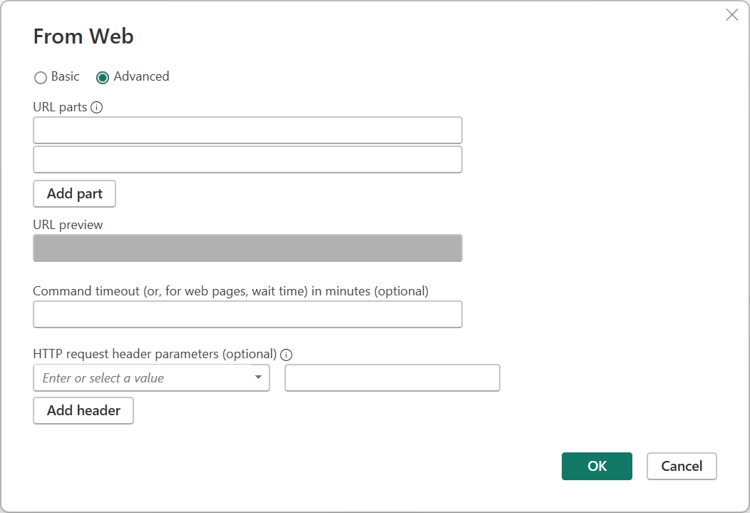 Предпросмотр данных Baserow в Power Query Editor