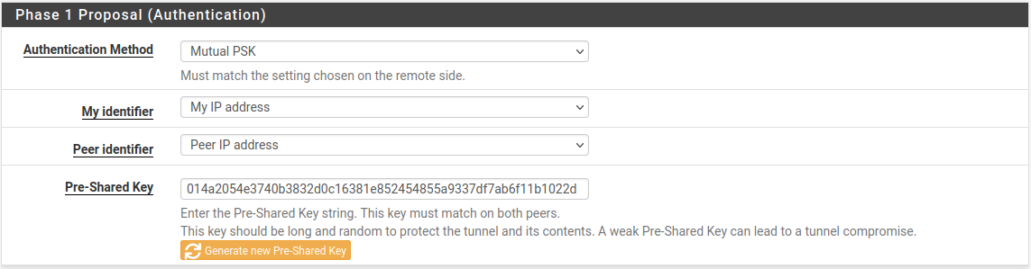 Phase 1 configuration